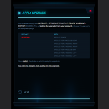 Load image into Gallery viewer, Upgrade - Scorpius to Apollo Triage Warbond Edition