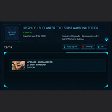 Load image into Gallery viewer, Upgrade: Buccaneer to C1 Spirit Warbond Edition