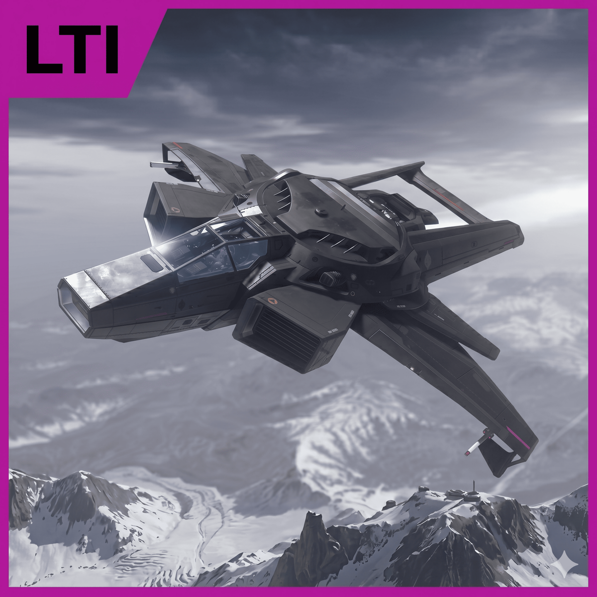 Space-Foundry.com: Anvil F7C-S Hornet Ghost Mk I - CCU'd Ship LTI (Life ...