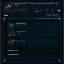 Load image into Gallery viewer, F7A Hornet Mk II - LTI + Ironscale Paint