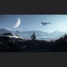 Load image into Gallery viewer, 400i_-_Flying_away_from_X1_and_player_sitting