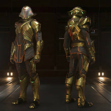 Load image into Gallery viewer, Xanthule Gold Flight Suit and Helmet - Subscriber Exclusive