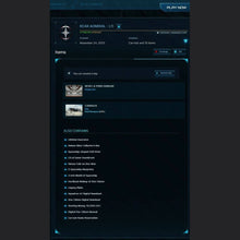 Load image into Gallery viewer, Rear Admiral LTI - upgrade to Anvil Carrack LTI