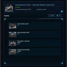 Load image into Gallery viewer, Subscribers Store - Dolivine Mining Paint Pack