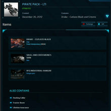 Load image into Gallery viewer, Pirate Pack - LTI (Cutlass Black + 4 other items) | Space Foundry Marketplace.