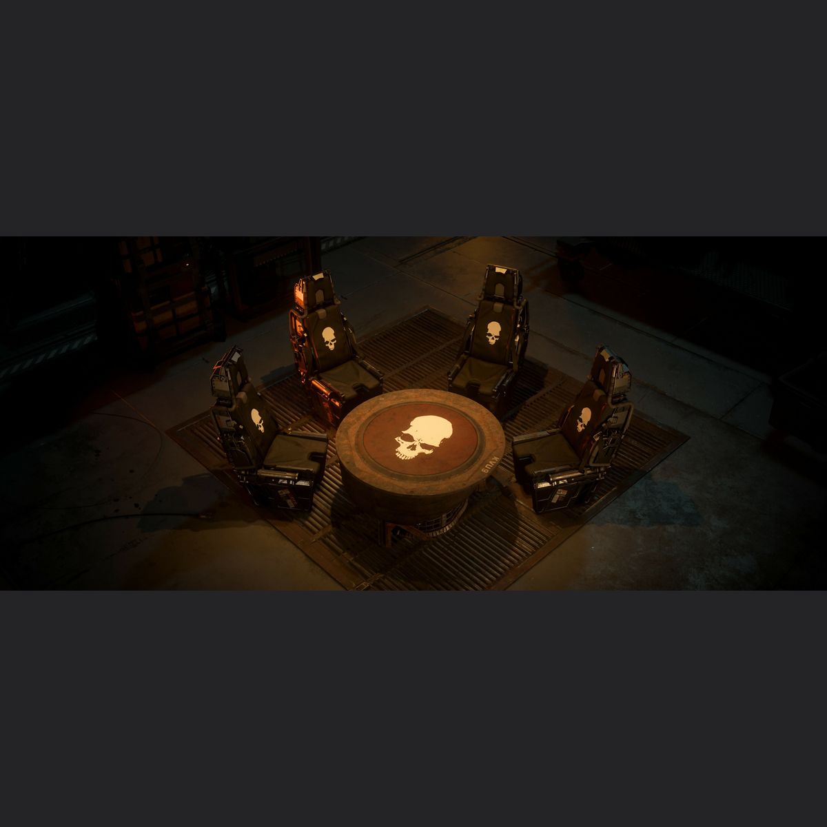 Salvaged Skull Clandestine Meeting Set