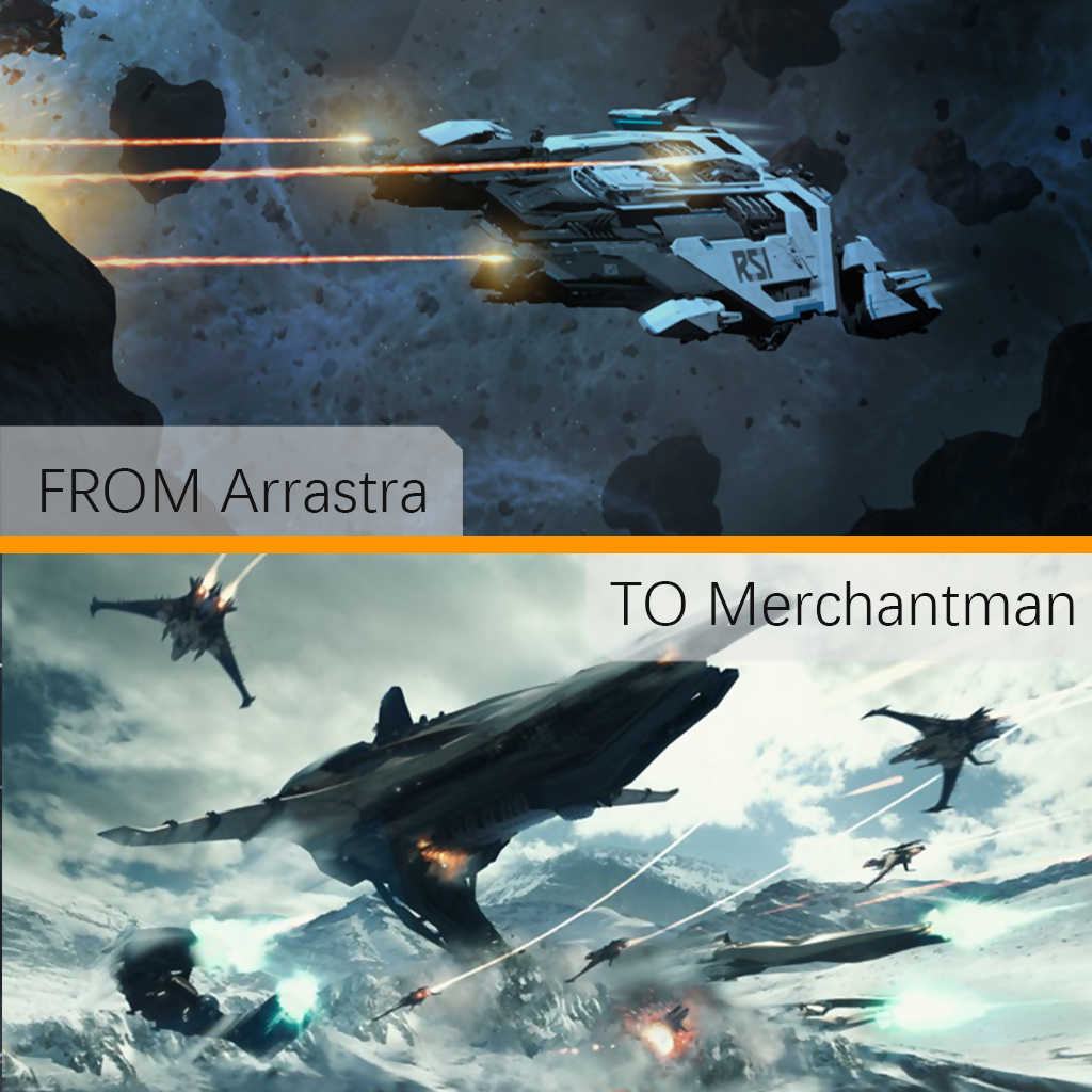 Upgrade - Arrastra to Merchantman Warbond Edition