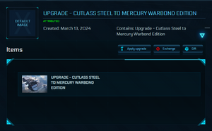 Cutlass Steel to Mercury Warbond Edition