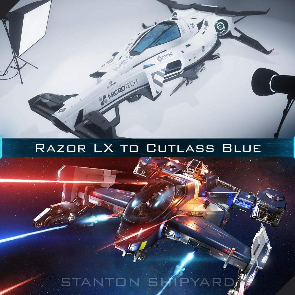 Upgrade - Razor LX to Cutlass Blue