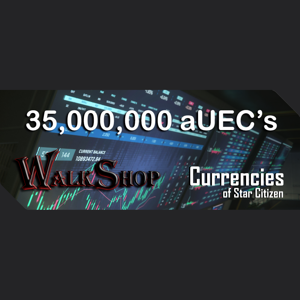 35,000,000 aUEC's for 3.24.1+ LIVE (Alpha UEC) - In-Game Currency