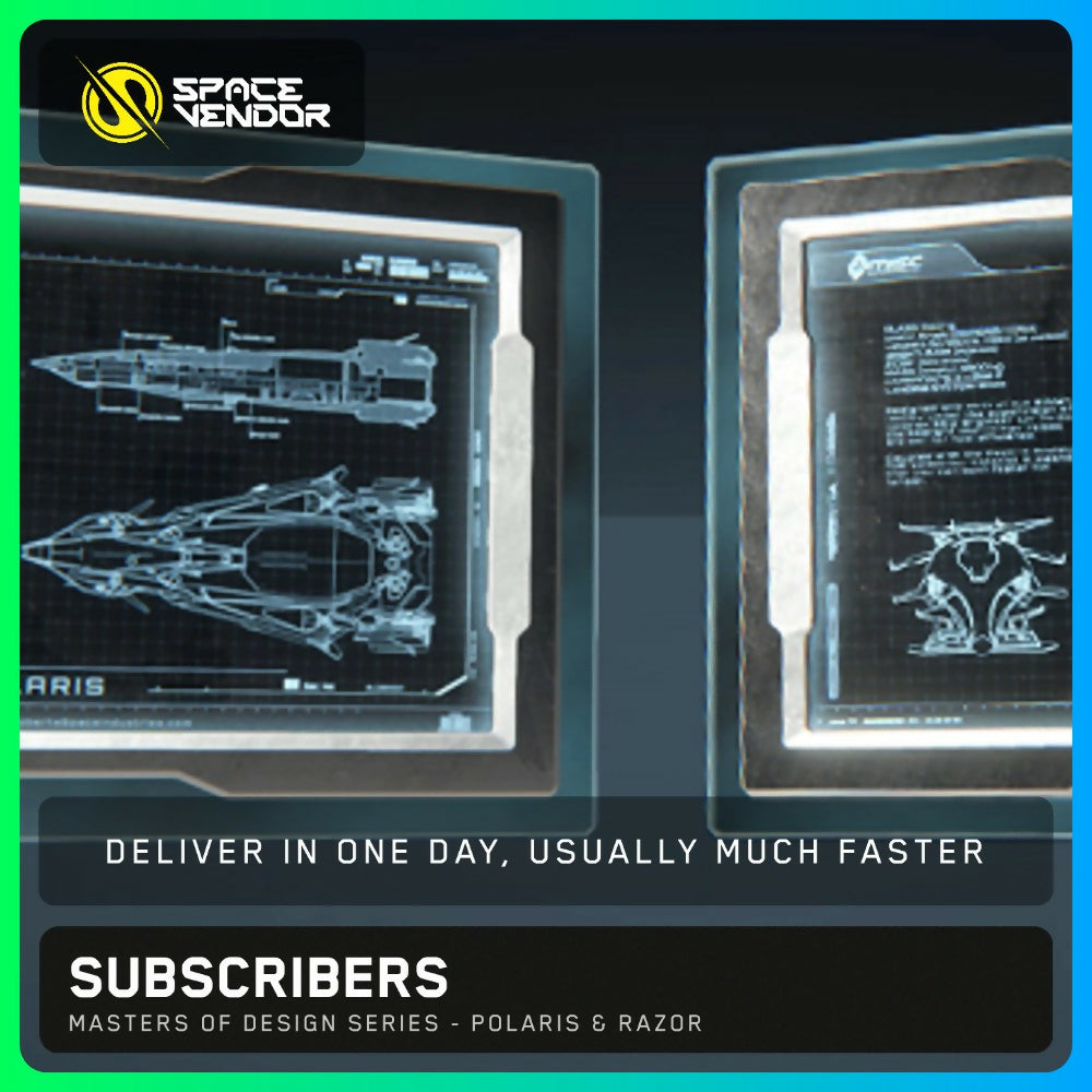 SUBSCRIBERS - Masters of Design Series - Polaris & Razor