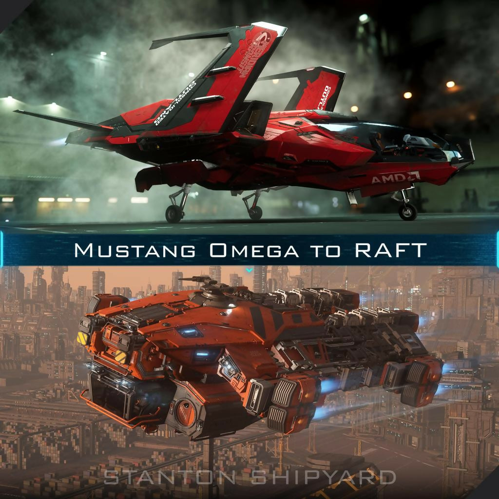 Omega Rafy Space-Foundry.com: Upgrade - Mustang Omega to RAFT
