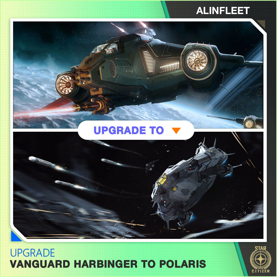 Upgrade - Vanguard Harbinger to Polaris