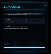 Load image into Gallery viewer, Upgrade - Blade to MOLE Warbond Edition 10y ins.