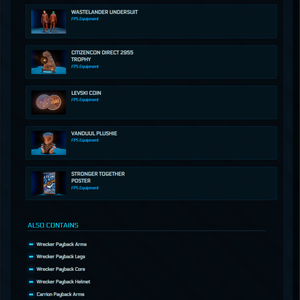 Gear - CitizenCon Direct 2955 Digital Goodies Pack