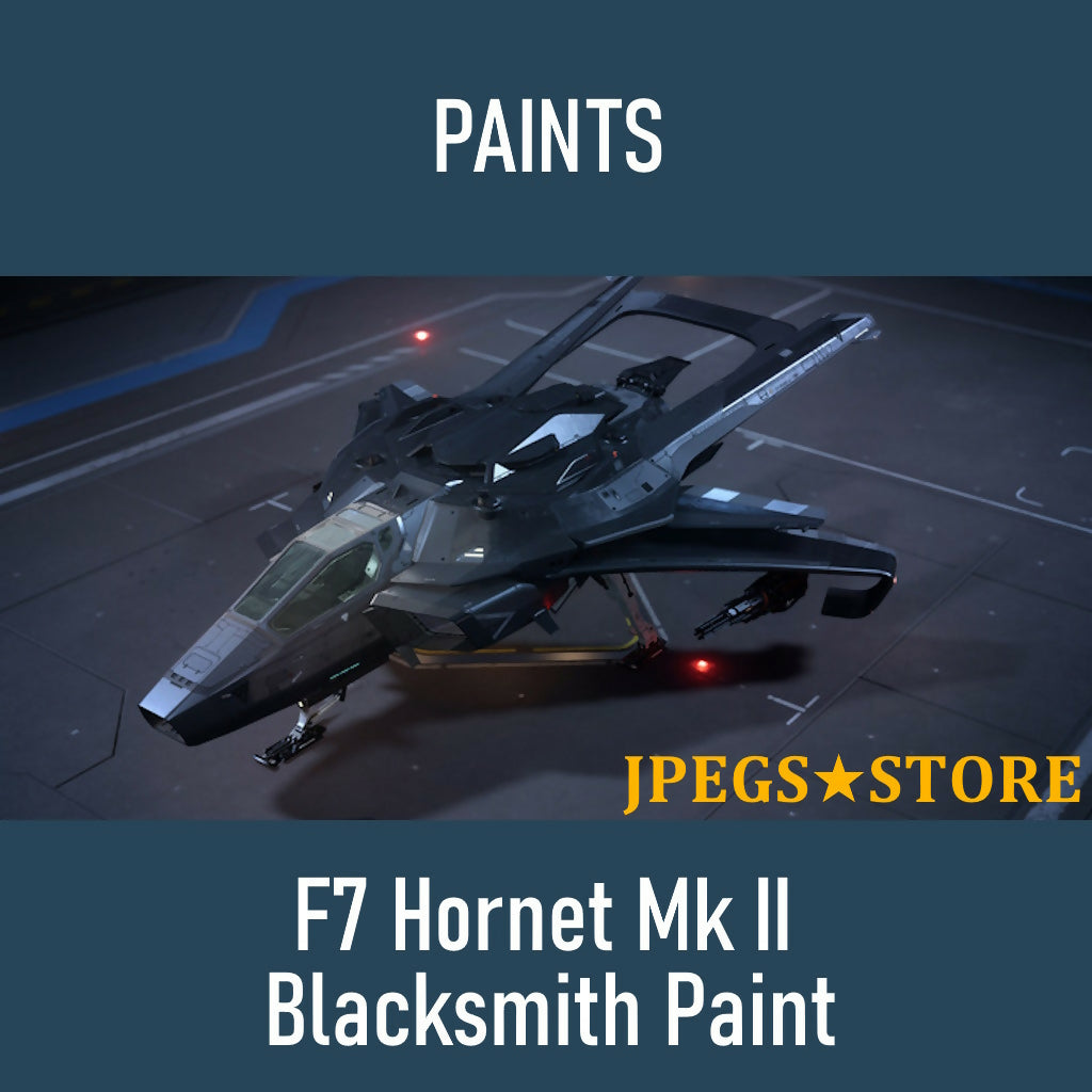 Paints - F7 Hornet Mk II - Blacksmith Paint - 1024