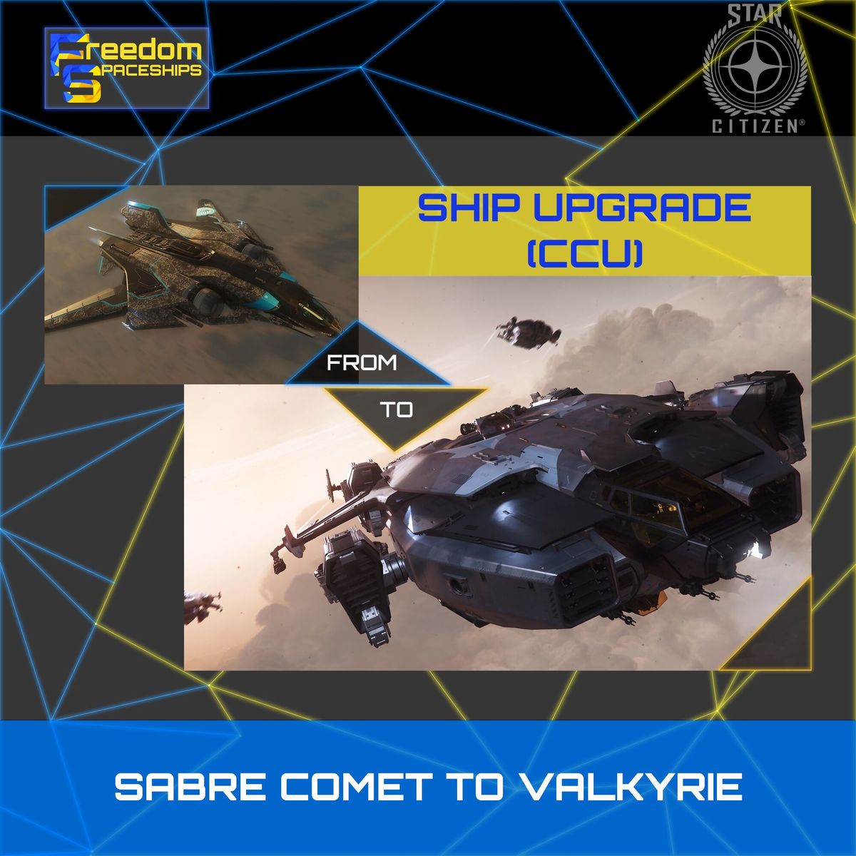 Space-Foundry.com: Upgrade - Sabre Comet to Valkyrie