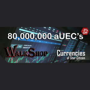 80,000,000 aUEC's for 3.24.1+ LIVE (Alpha UEC) - In-Game Currency