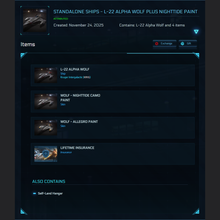 Load image into Gallery viewer, L-22 Alpha Wolf plus Allegro &amp; Nighttide Camo Paint - LTI - OC