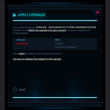 Load image into Gallery viewer, Upgrade: Buccaneer to C1 Spirit Warbond Edition