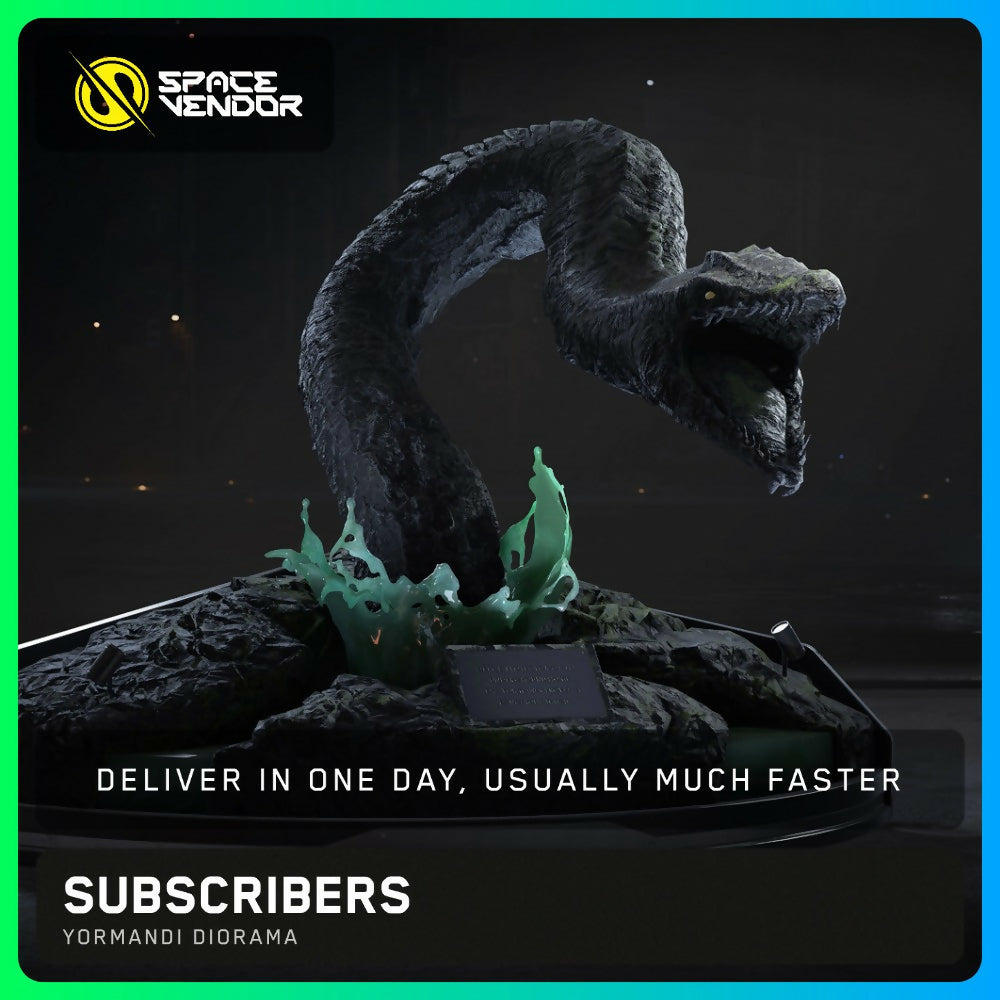 SUBSCRIBERS - Yormandi Diorama