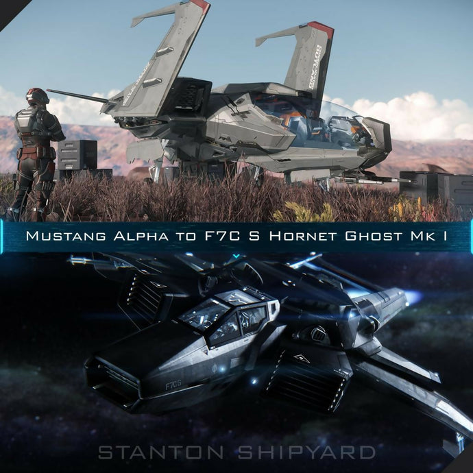 Upgrade - Mustang Alpha to F7C-S Hornet Ghost Mk I