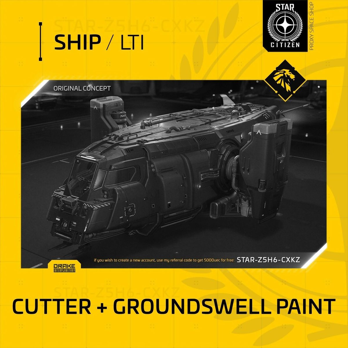 Drake Cutter + Groundswell Paint - Lti - Original Concept OC