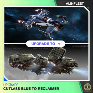 Upgrade - Cutlass Blue to Reclaimer