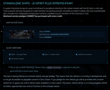 Load image into Gallery viewer, A1 Spirit OC + Aeroview hangar + Paint - Original Concept | Space Foundry Marketplace.
