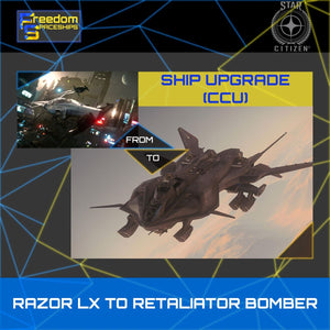 Upgrade - Razor LX to Retaliator Bomber