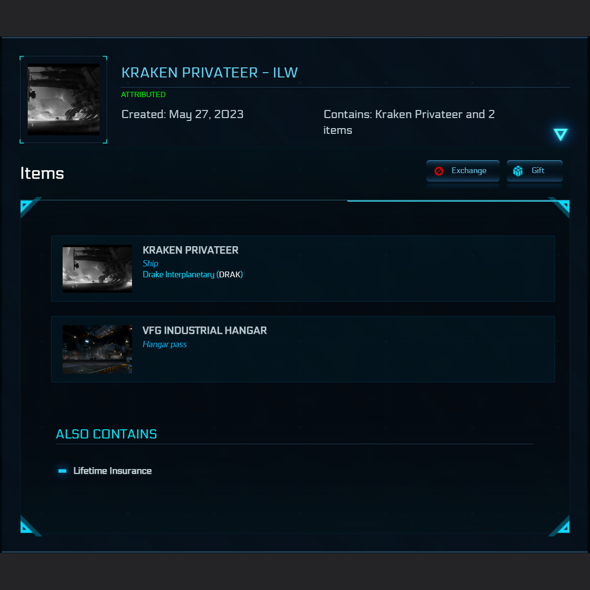 Kraken Privateer LTI