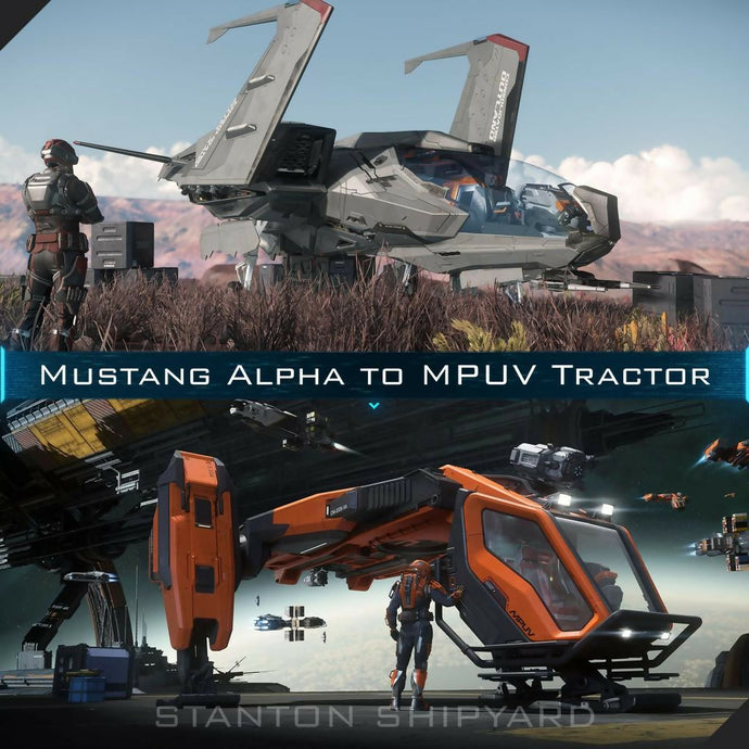 Upgrade - Mustang Alpha to MPUV Tractor