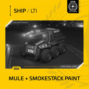 Drake Mule + Smokestack Paint - Lti - Original Concept OC