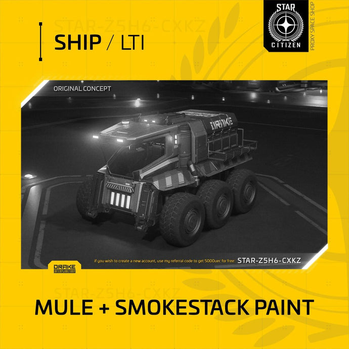 Drake Mule + Smokestack Paint - Lti - Original Concept OC