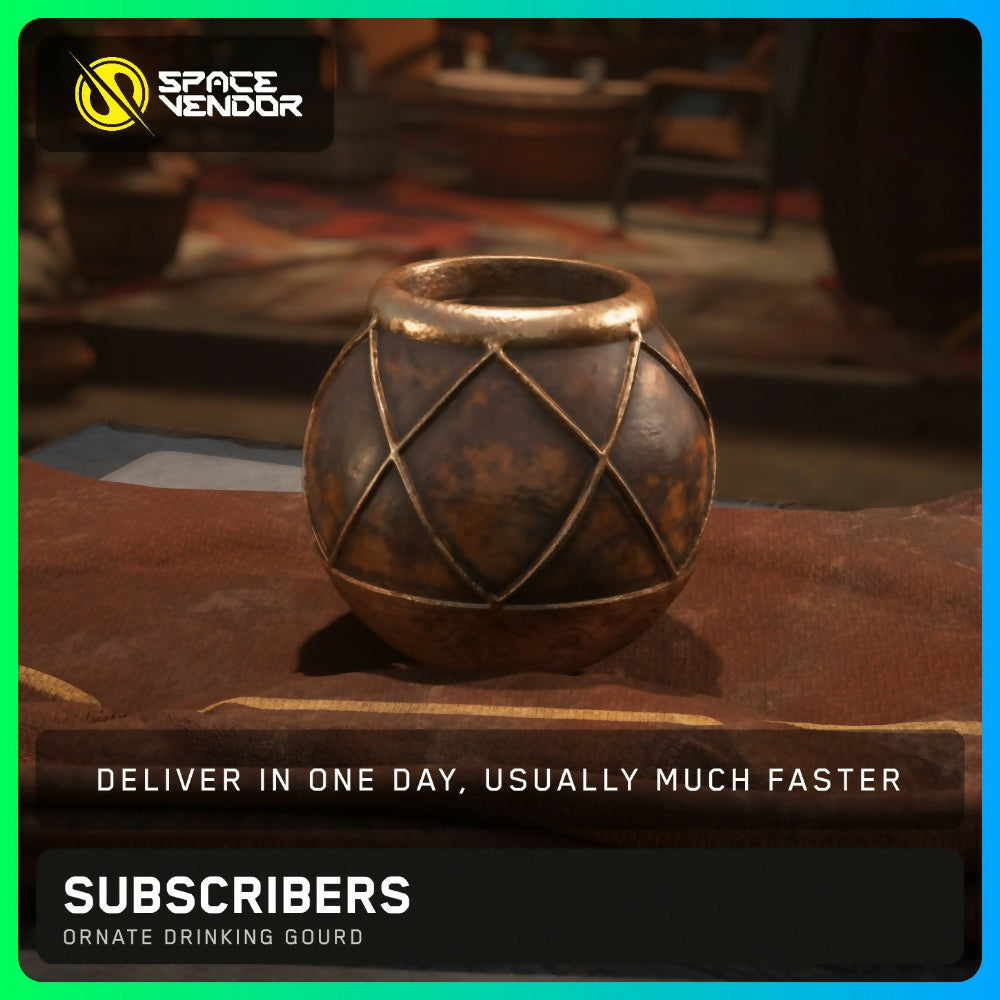 SUBSCRIBERS - Ornate Drinking Gourd