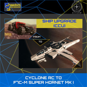 Upgrade - Cyclone RC to F7C-M Super Hornet MK I