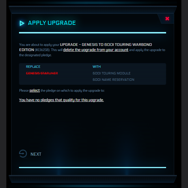Space-Foundry.com: Upgrade - Genesis to 600i Touring Warbond Edition ...