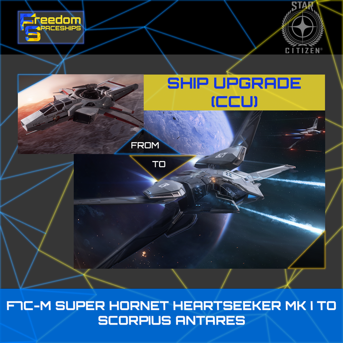 Upgrade - F7C-M Super Hornet Heartseeker MK I to Scorpius Antares