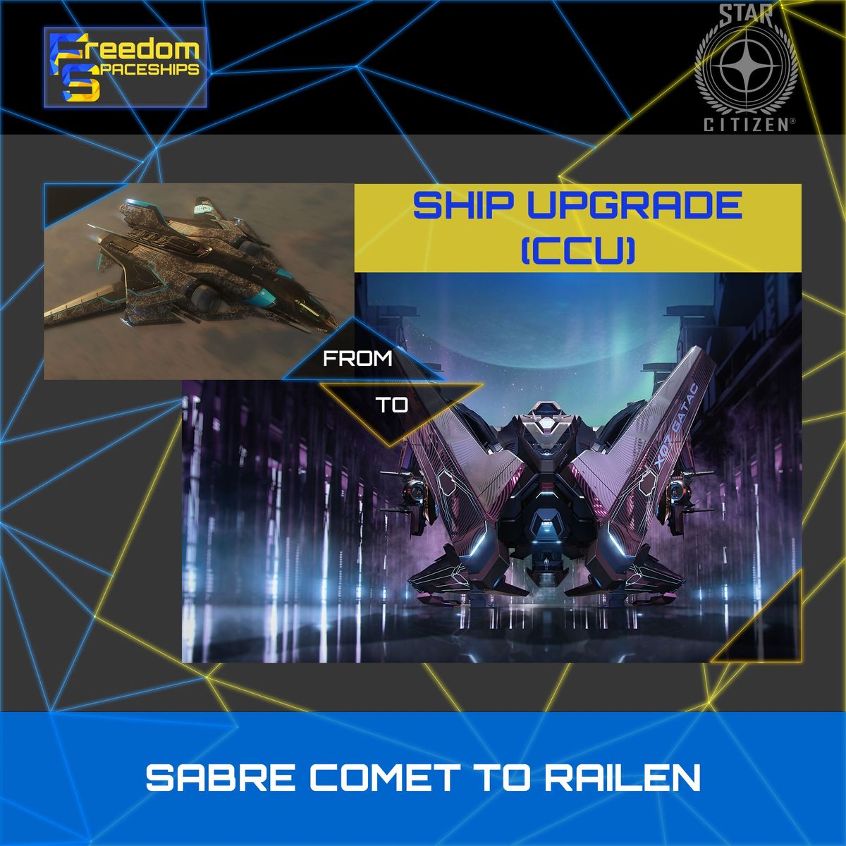 Space-Foundry.com: Upgrade - Sabre Comet to Railen