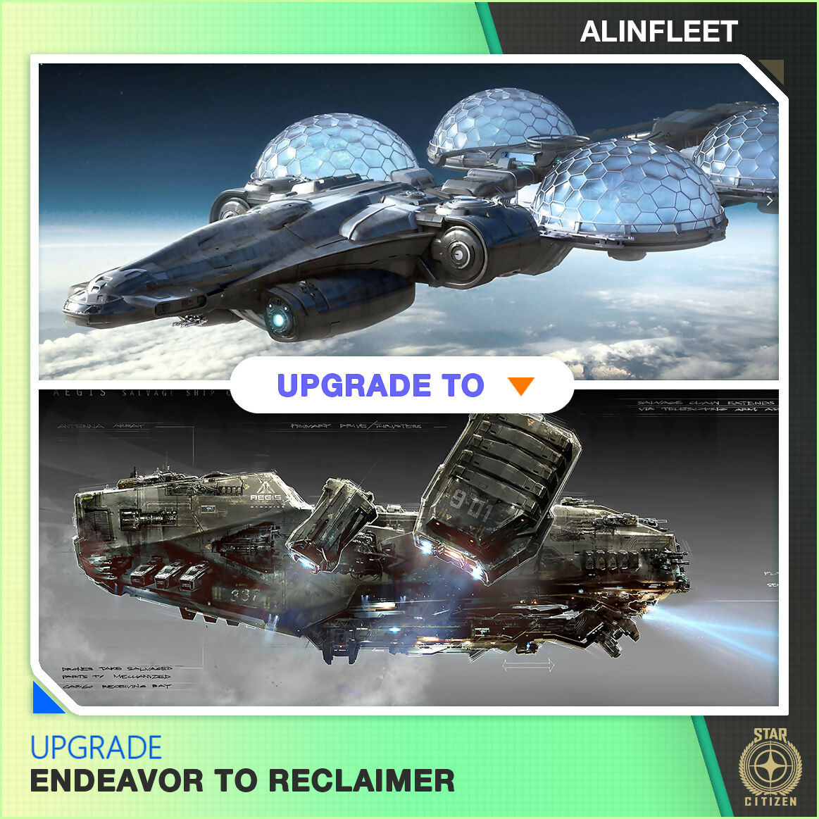 Upgrade - Endeavor to Reclaimer