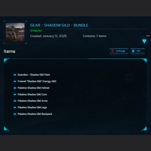 Load image into Gallery viewer, Gear - Shadow Gild - Bundle