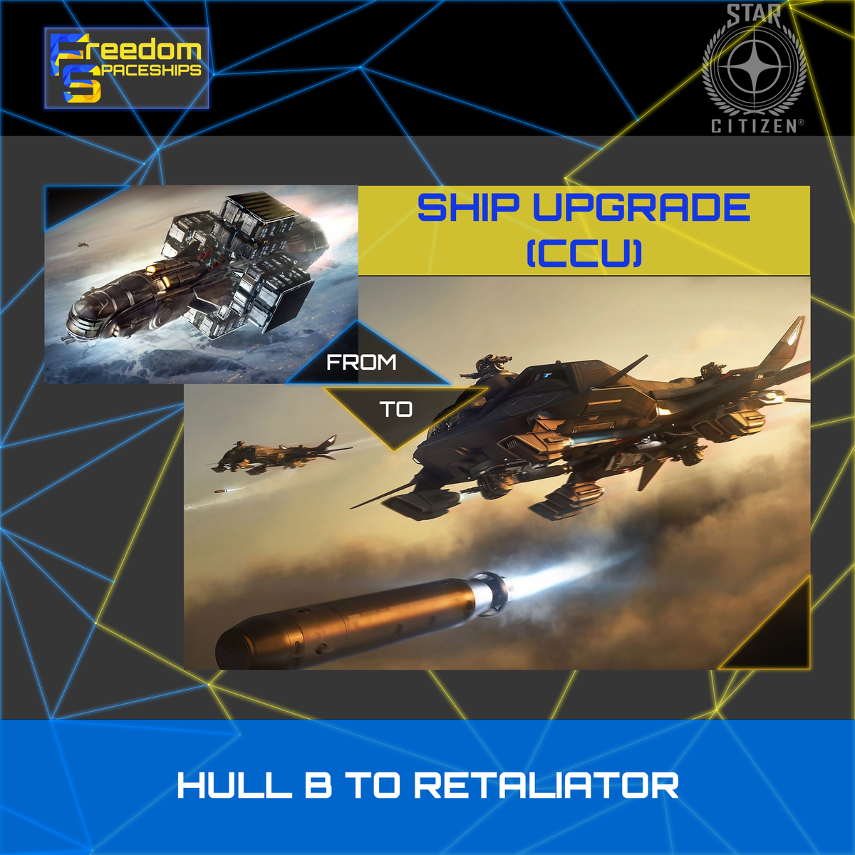 Upgrade - Hull B to Retaliator