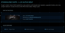Load image into Gallery viewer, L-22 Alpha Wolf OC + Paint - Original Concept | Space Foundry Marketplace.