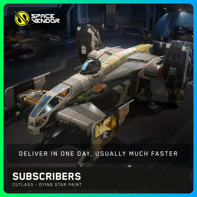 SUBSCRIBERS - Cutlass - Dying Star Paint