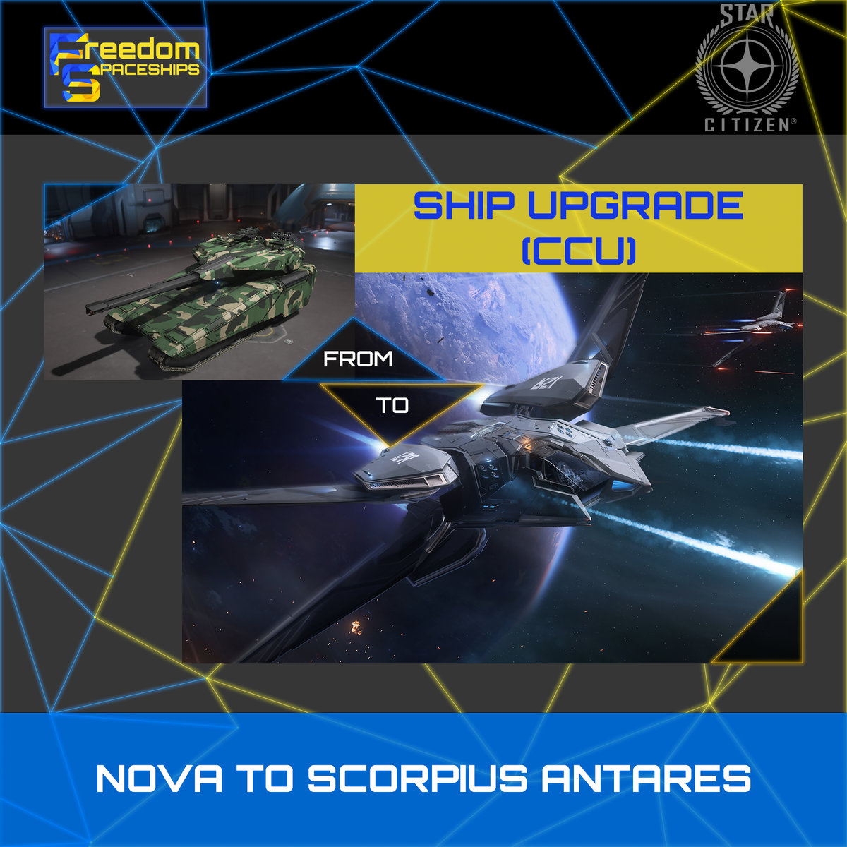 Upgrade - Nova to Scorpius Antares