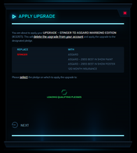 Load image into Gallery viewer, Upgrade - Stinger to Asgard Warbond Edition + 10y ins. + Poster + BIS2955 Skin