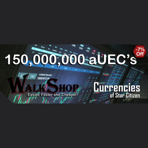 120,000,000 aUEC's for 4.3.1+ LIVE (Alpha UEC) - In-Game Currency
