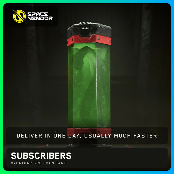 SUBSCRIBERS - Valakkar Specimen Tank