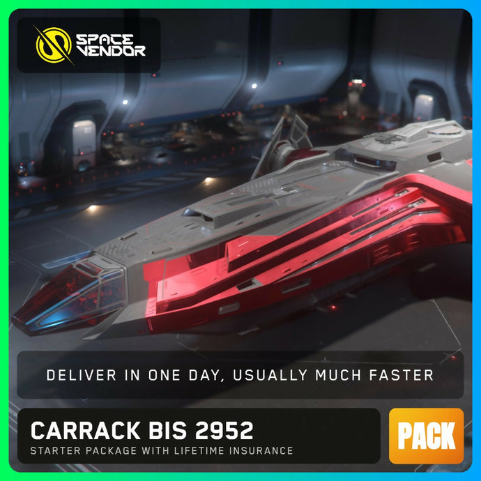 Carrack BIS Best In Show 2952 LTI Package with Star Citizen
