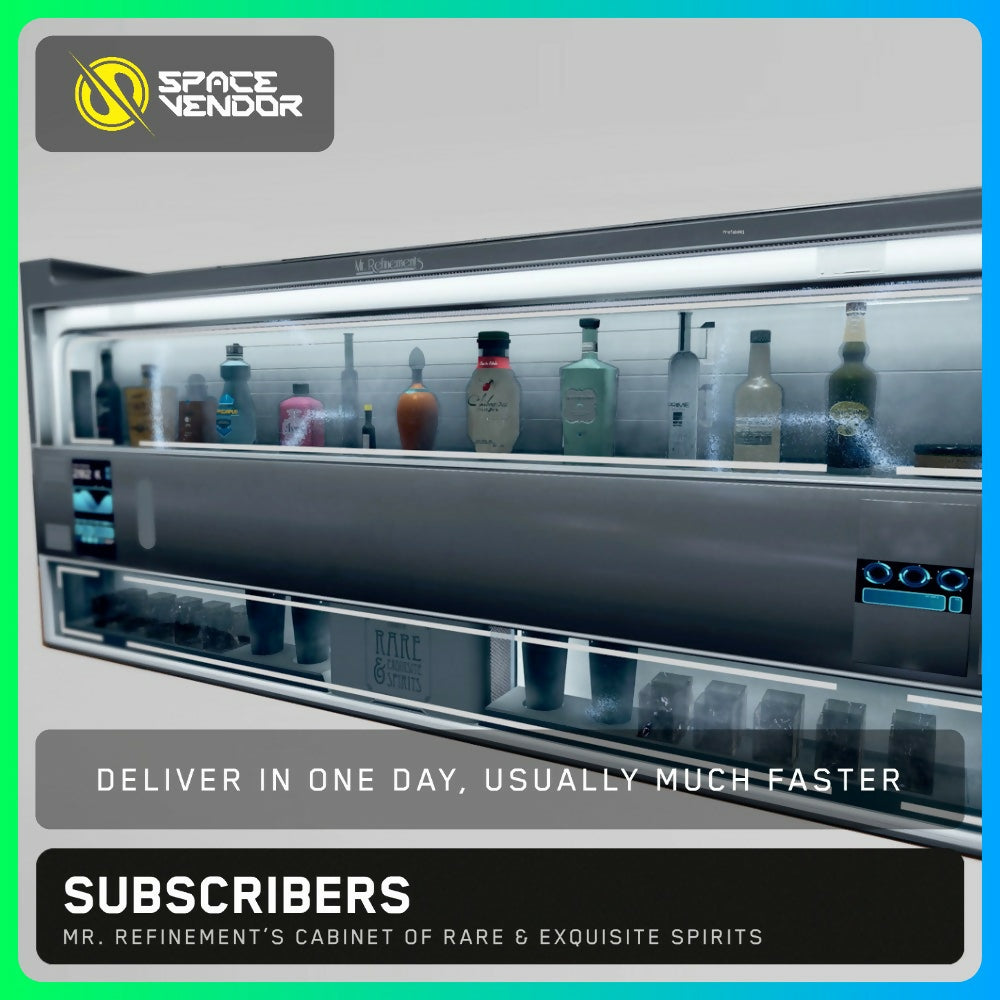 SUBSCRIBERS - Mr. Refinement’s Cabinet of Rare & Exquisite Spirits